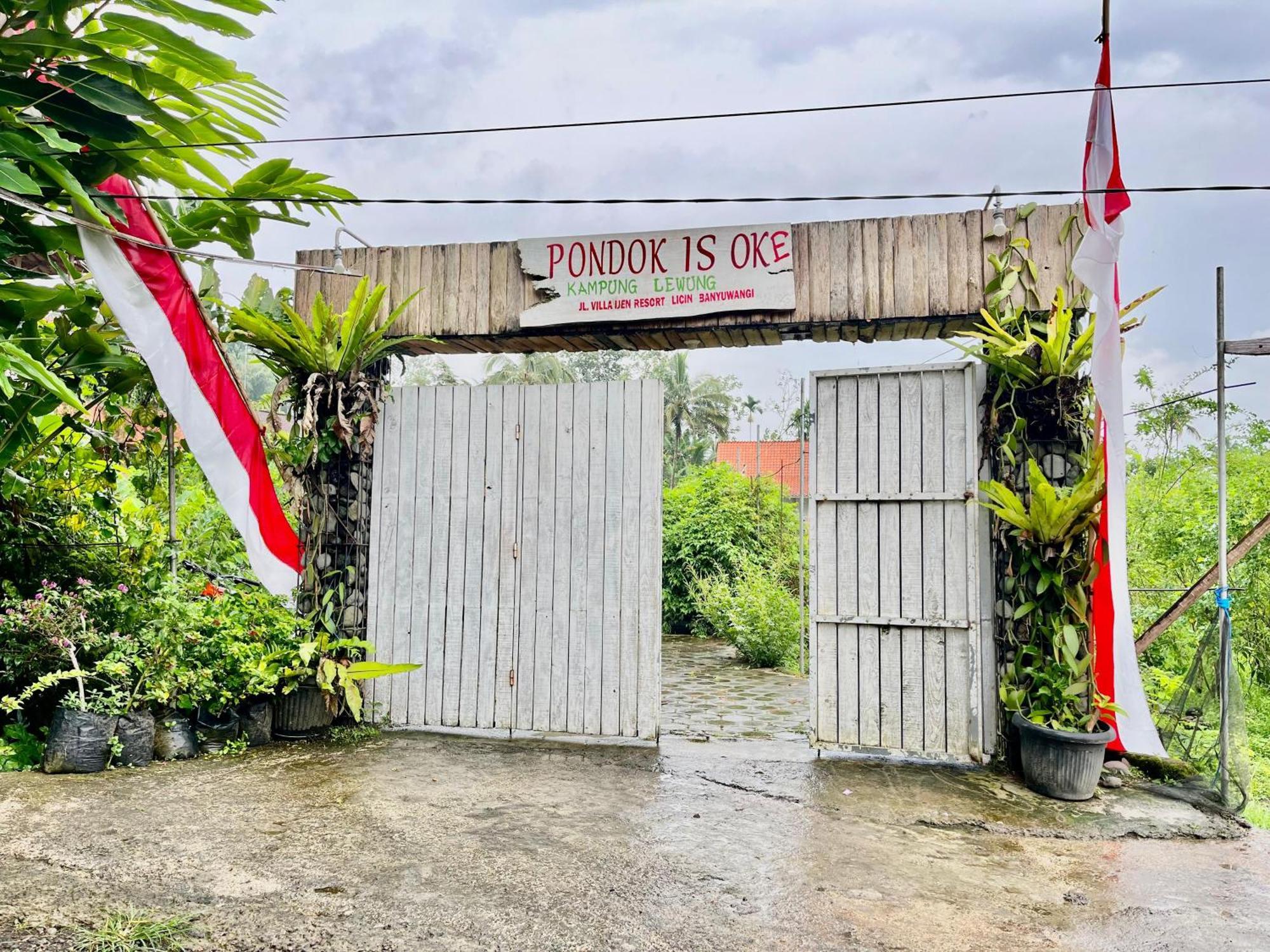 Pondok Is Oke Villa Scenic View Баньюванги Экстерьер фото